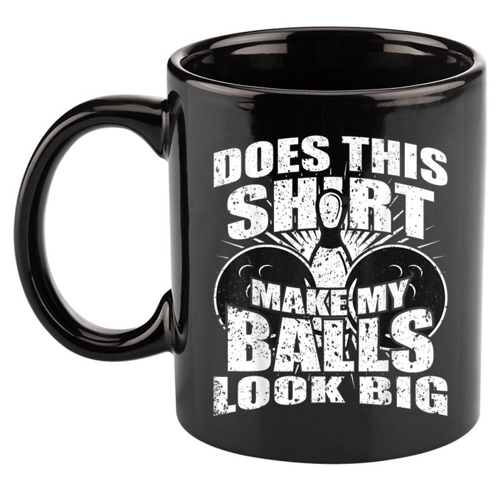 Funny Bowling Ball Gag Gift Bowling 11oz C Handle Ceramic Mug