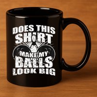 Funny Bowling Ball Gag Gift Bowling 11oz C Handle Ceramic Mug