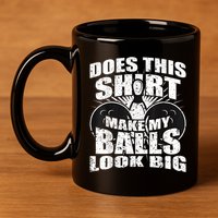 Funny Bowling Ball Gag Gift Bowling 11oz C Handle Ceramic Mug