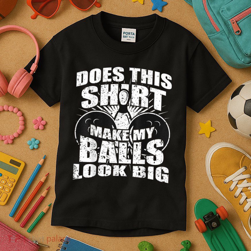 Funny Bowling Ball Gag Gift Bowling Kids T-Shirt