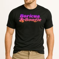 Funny Boricua & Bougie Cooling Performance Crew T-Shirt