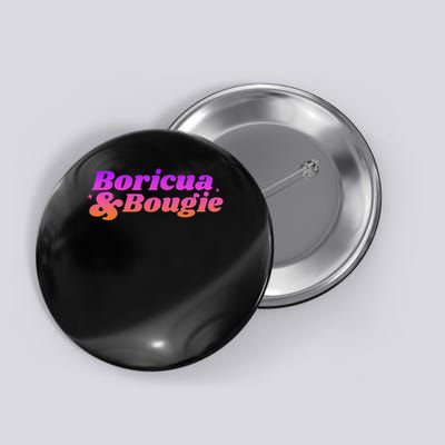 Funny Boricua & Bougie Button