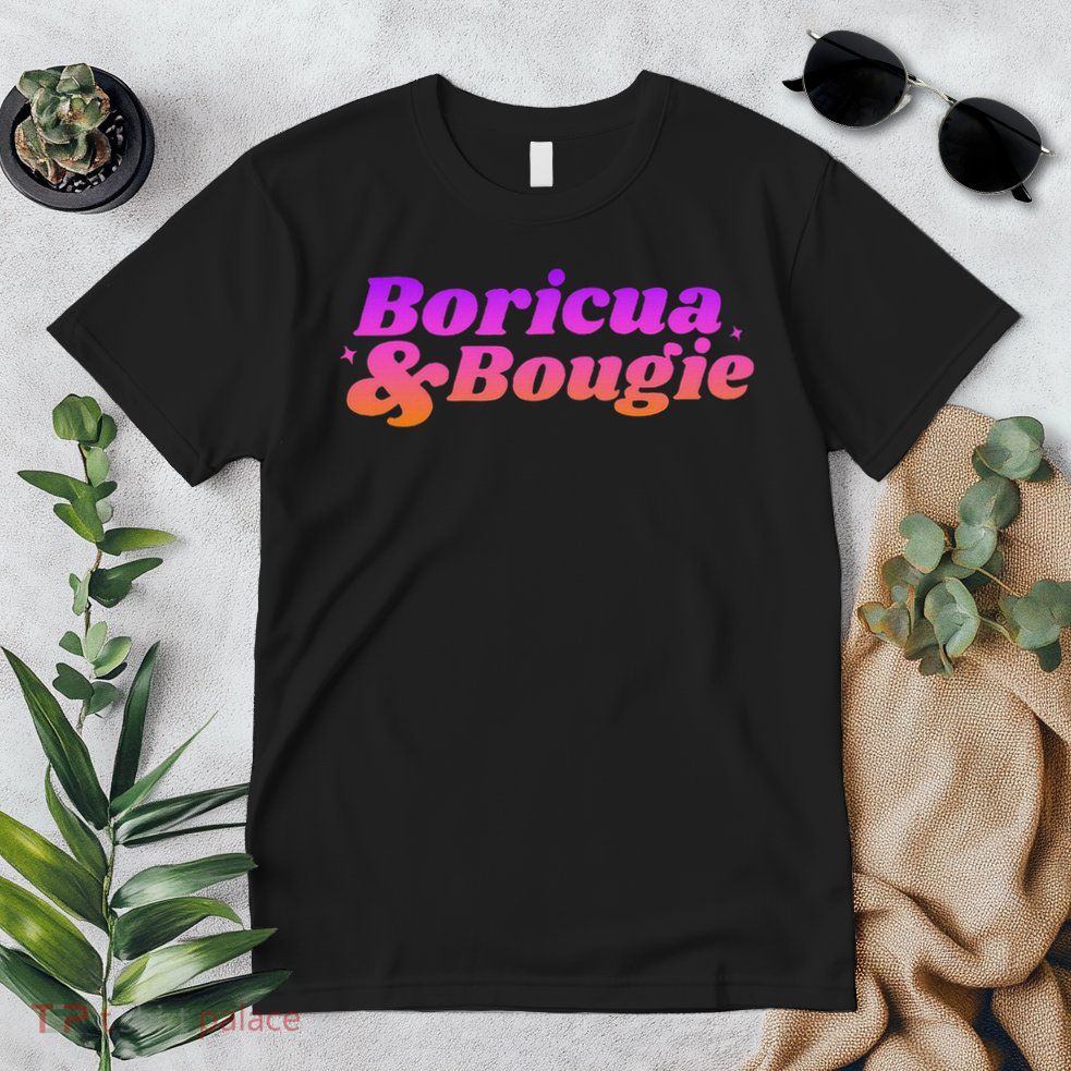 Funny Boricua & Bougie Premium T-Shirt
