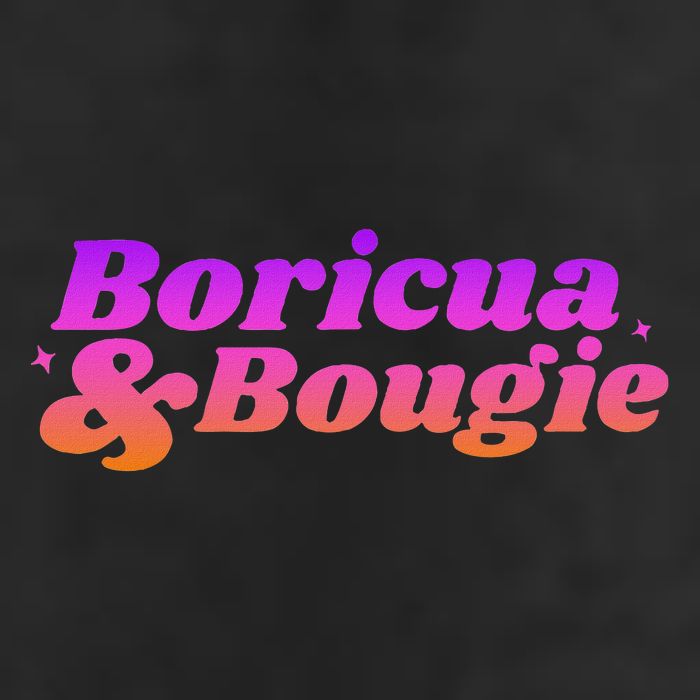 Funny Boricua & Bougie Golf Towel