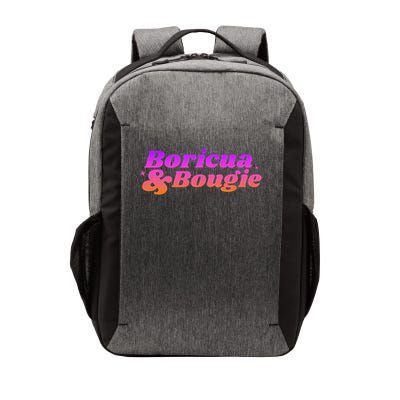 Funny Boricua & Bougie Vector Backpack