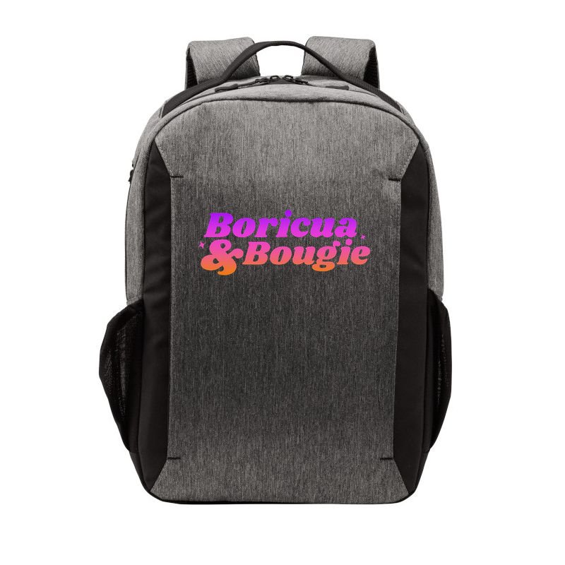 Funny Boricua & Bougie Vector Backpack