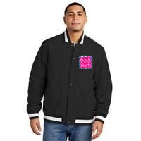 Funny Back Body Hurts Insulated Varsity Jacket