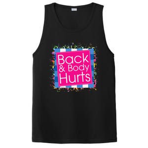 Funny Back Body Hurts PosiCharge Competitor Tank