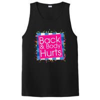 Funny Back Body Hurts PosiCharge Competitor Tank