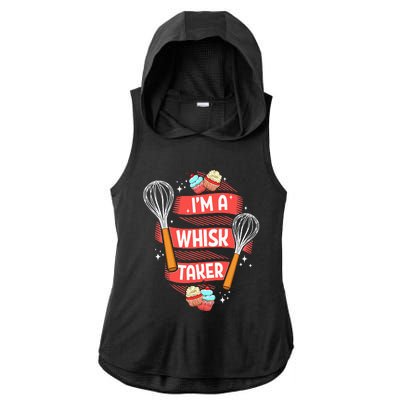 Funny Baking Baker Gift Whisk Pun Pastry Chef Cook Present Ladies PosiCharge Tri-Blend Wicking Draft Hoodie Tank