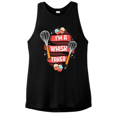 Funny Baking Baker Gift Whisk Pun Pastry Chef Cook Present Ladies PosiCharge Tri-Blend Wicking Tank