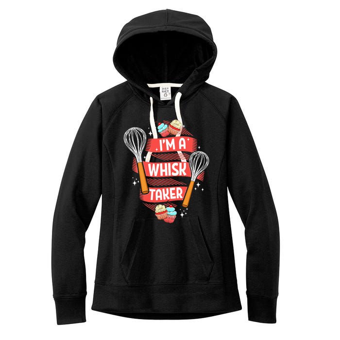 Funny Baking Baker Gift Whisk Pun Pastry Chef Cook Present Women's Fleece Hoodie