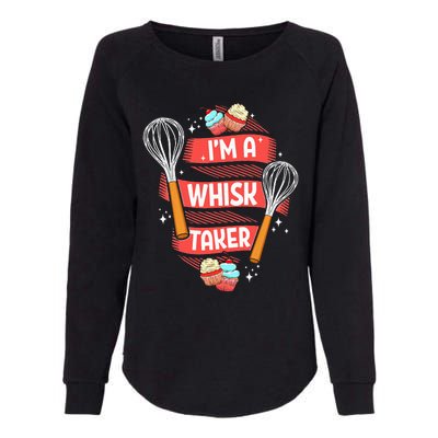 Funny Baking Baker Gift Whisk Pun Pastry Chef Cook Present Womens California Wash Sweatshirt