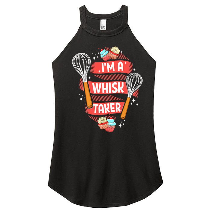 Funny Baking Baker Gift Whisk Pun Pastry Chef Cook Present Women's Perfect Tri Rocker Tank