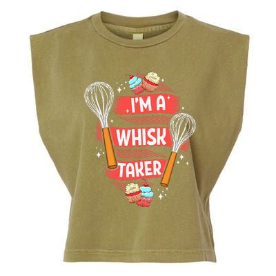 Funny Baking Baker Gift Whisk Pun Pastry Chef Cook Present Garment-Dyed Women's Muscle Tee