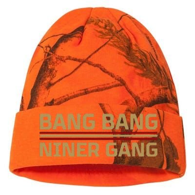 Funny Bang Bang Niner Gang Football San Francisco Sports Kati Licensed 12" Camo Beanie