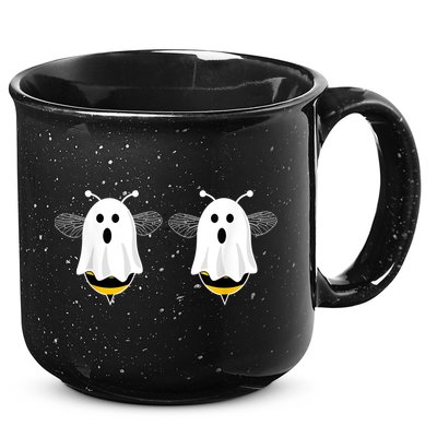Funny Boo Bees Couples Halloween Costume 15oz Campfire Ceramic Mug