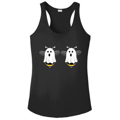 Funny Boo Bees Couples Halloween Costume Ladies PosiCharge Competitor Racerback Tank