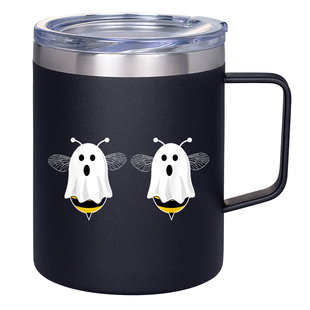 Funny Boo Bees Couples Halloween Costume 12oz Stainless Steel Coffee Mug