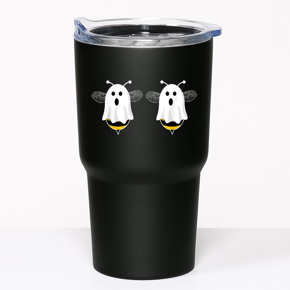 Funny Boo Bees Couples Halloween Costume Tumbler