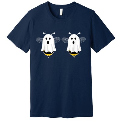 Funny Boo Bees Couples Halloween Costume Premium T-Shirt