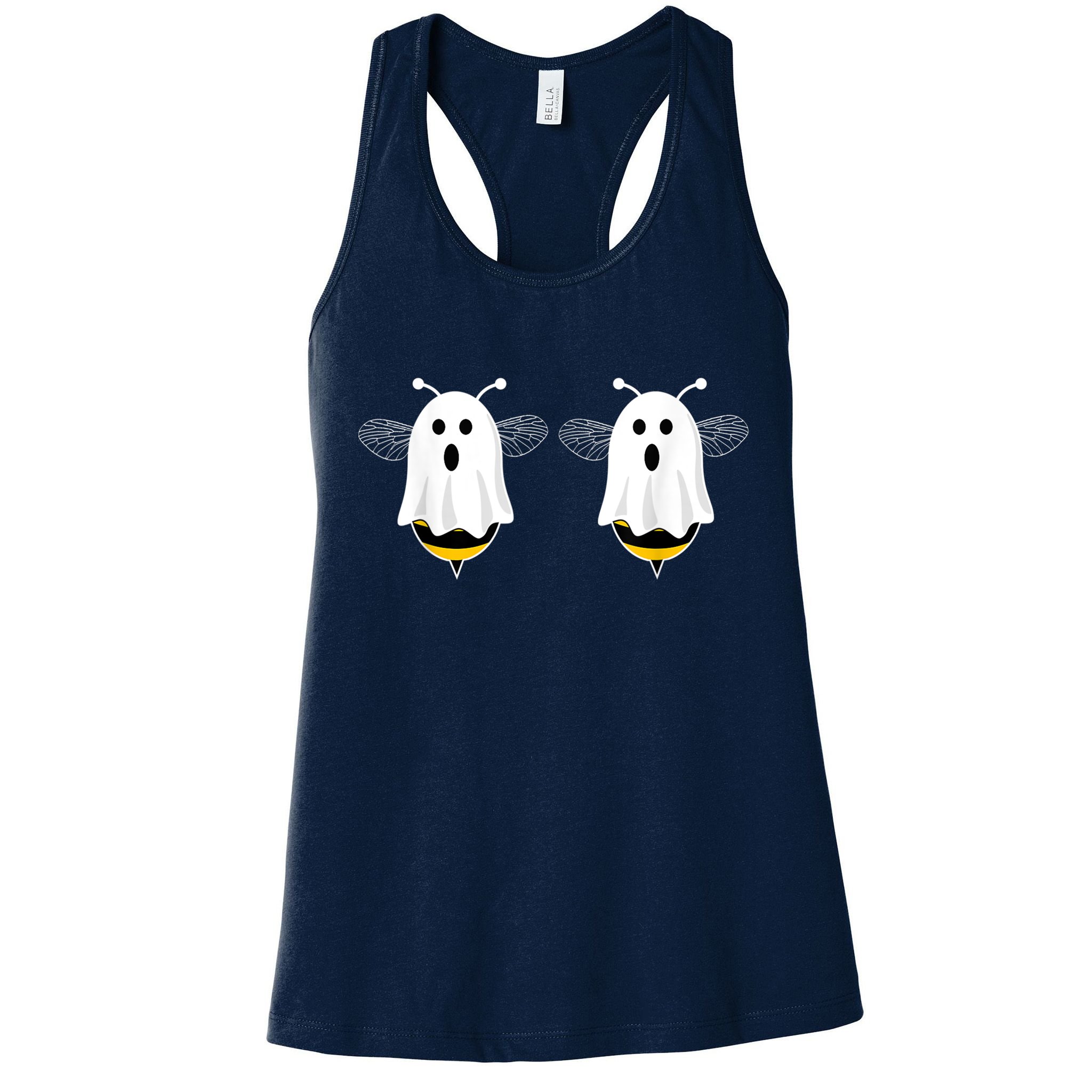 Funny Boo Bees Couples Halloween Costume Womens Tank Top