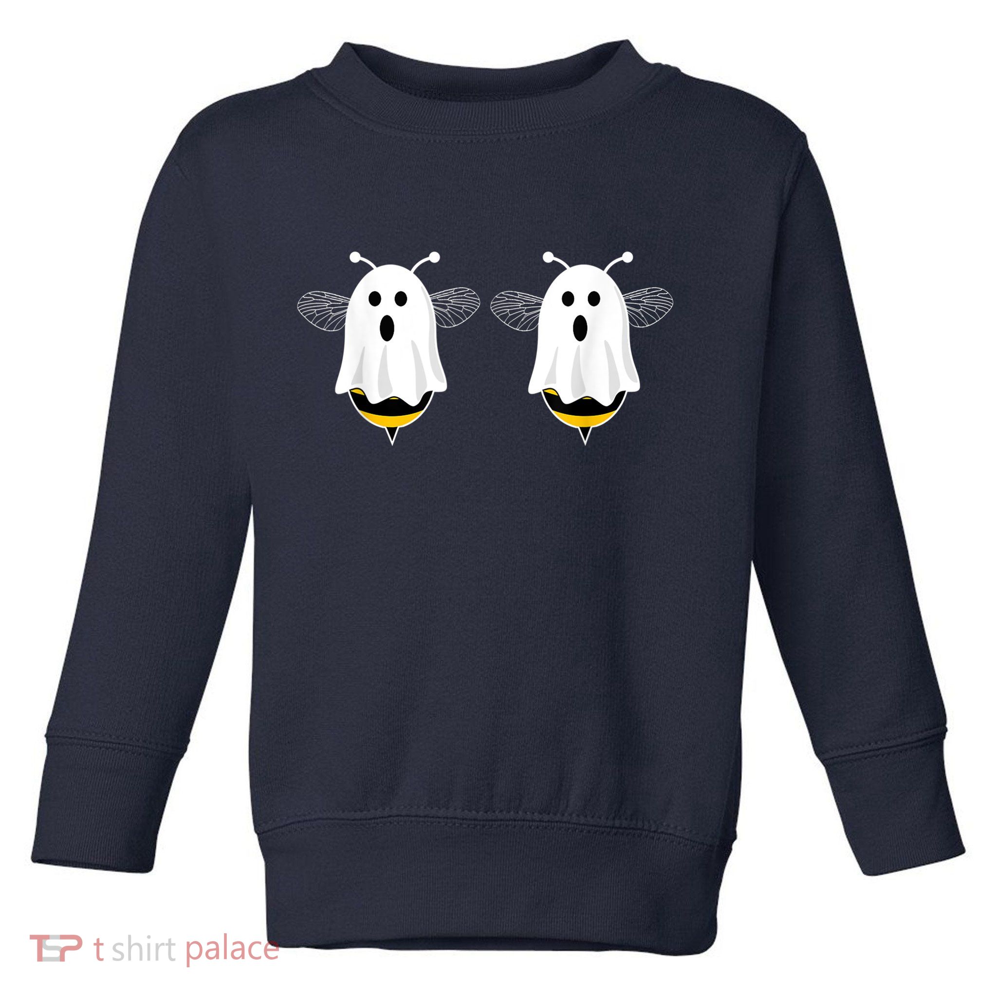 Funny Boo Bees Couples Halloween Costume Toddler Sweatshirt