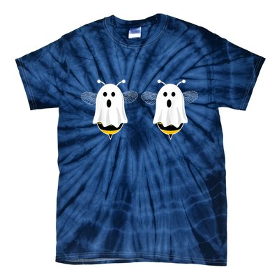 Funny Boo Bees Couples Halloween Costume Tie-Dye T-Shirt