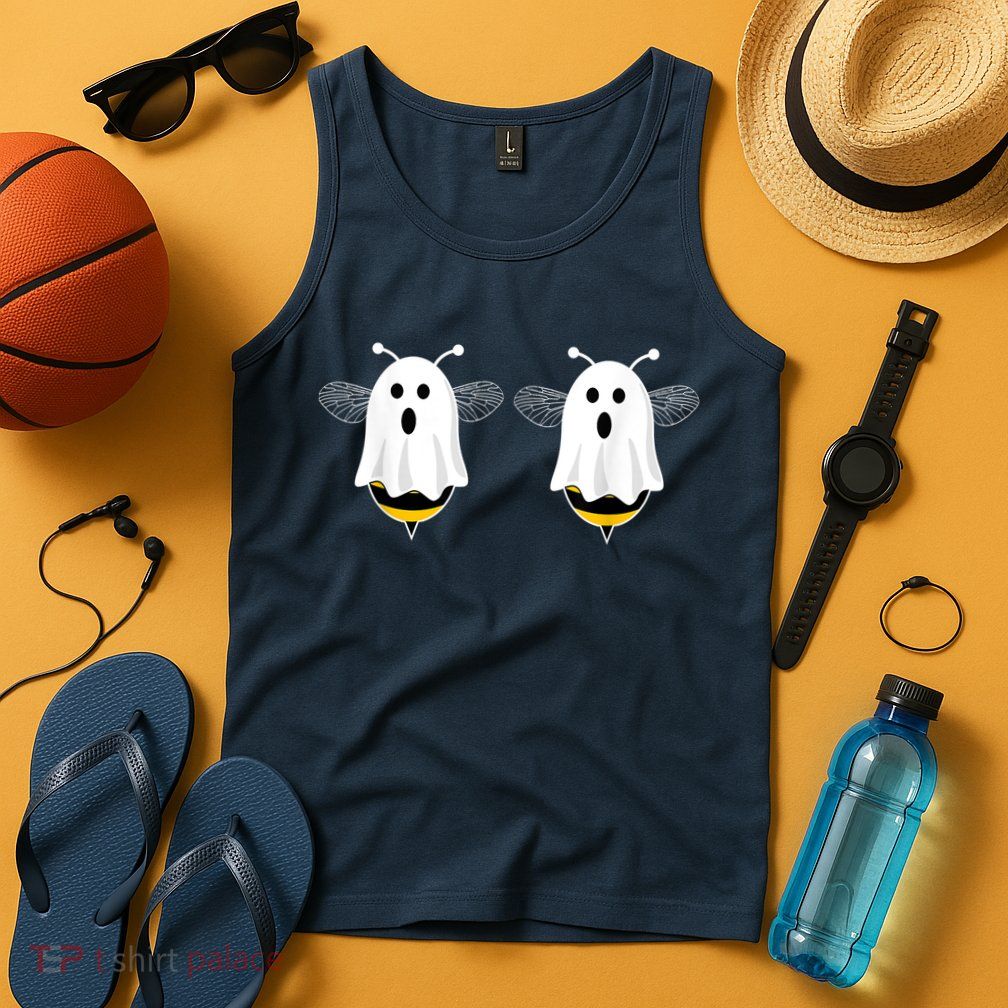 Funny Boo Bees Couples Halloween Costume Tank Top