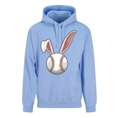 Funny Baseball Ball Catcher Happy Easter Day Bunny Gift Unisex Surf Hoodie