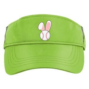 Funny Baseball Bunny Easter Gift Gift Adult Drive Performance Visor