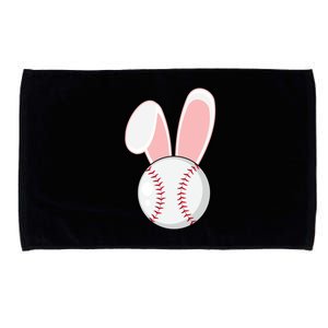 Funny Baseball Bunny Easter Gift Gift Microfiber Hand Towel