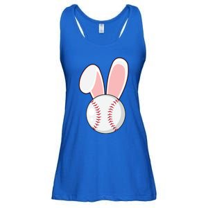 Funny Baseball Bunny Easter Gift Gift Ladies Essential Flowy Tank