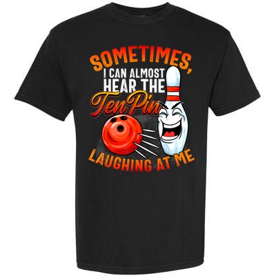 Funny Bowling , Bowler Tee, Tenpin Bowling, Ten Pin Garment-Dyed Heavyweight T-Shirt