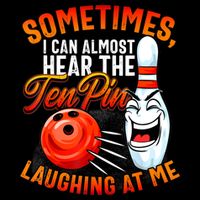 Funny Bowling , Bowler Tee, Tenpin Bowling, Ten Pin Cooling Performance Crew T-Shirt