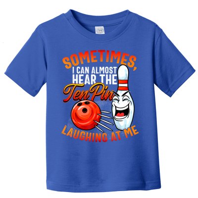 Funny Bowling , Bowler Tee, Tenpin Bowling, Ten Pin Toddler T-Shirt