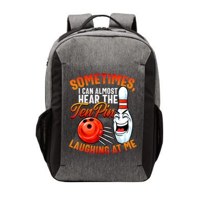 Funny Bowling , Bowler Tee, Tenpin Bowling, Ten Pin Vector Backpack