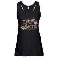 Flourish Blotts Bookish Hp Wizard Ladies Essential Flowy Tank