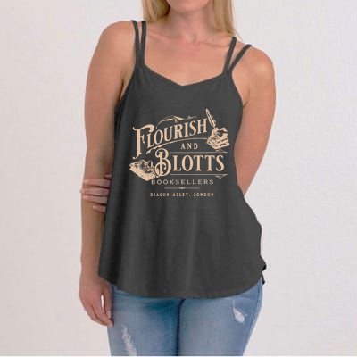 Flourish Blotts Bookish Hp Wizard Women's Strappy Tank