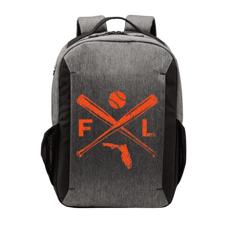 Florida Baseball Bats & Ball Classic Baseball Player Vintage Vector Backpack