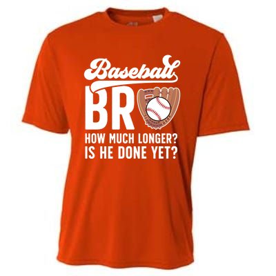 Funny Baseball Brother Baseball PlayerS Brother Gift Cooling Performance Crew T-Shirt