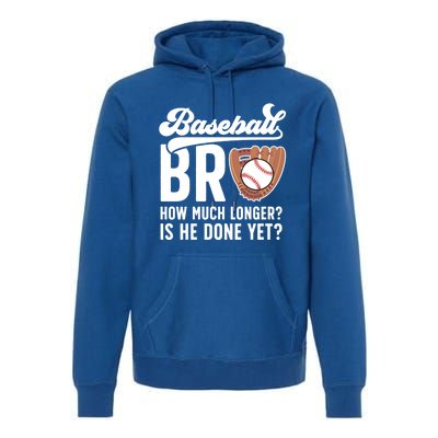 Funny Baseball Brother Baseball PlayerS Brother Gift Premium Hoodie