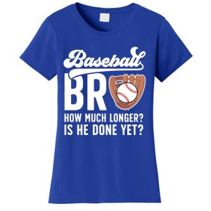 Funny Baseball Brother Baseball PlayerS Brother Gift Women's T-Shirt