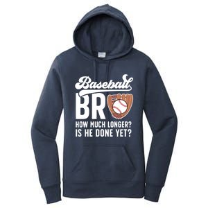 Funny Baseball Brother Baseball PlayerS Brother Gift Women's Pullover Hoodie