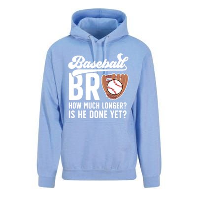 Funny Baseball Brother Baseball PlayerS Brother Gift Unisex Surf Hoodie