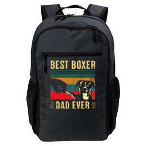 Funny Best Boxer Dad Ever Funny Boxer Dog Dad Fathers Day Daily Commute Backpack