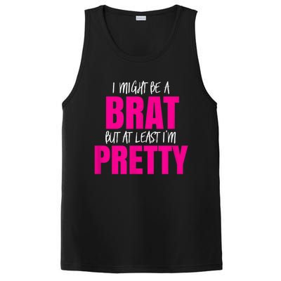 Funny Brat But Pretty PosiCharge Competitor Tank