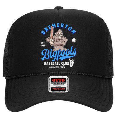 Funny Bigfoot Baseball Retro Minor League Baseball Team Hat