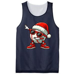 Funny Baseball Ball Santa Hat Dabbing Xmas Pajamas Players Gift Mesh Reversible Basketball Jersey Tank