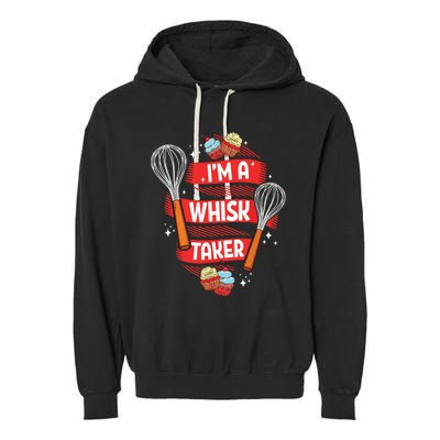 Funny Baking Baker Gift Whisk Pun Pastry Chef Cook Present Garment-Dyed Fleece Hoodie